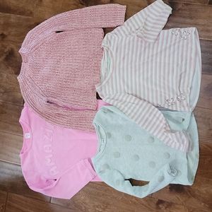 Set of 4 youth long sleeve sweaters/shirt